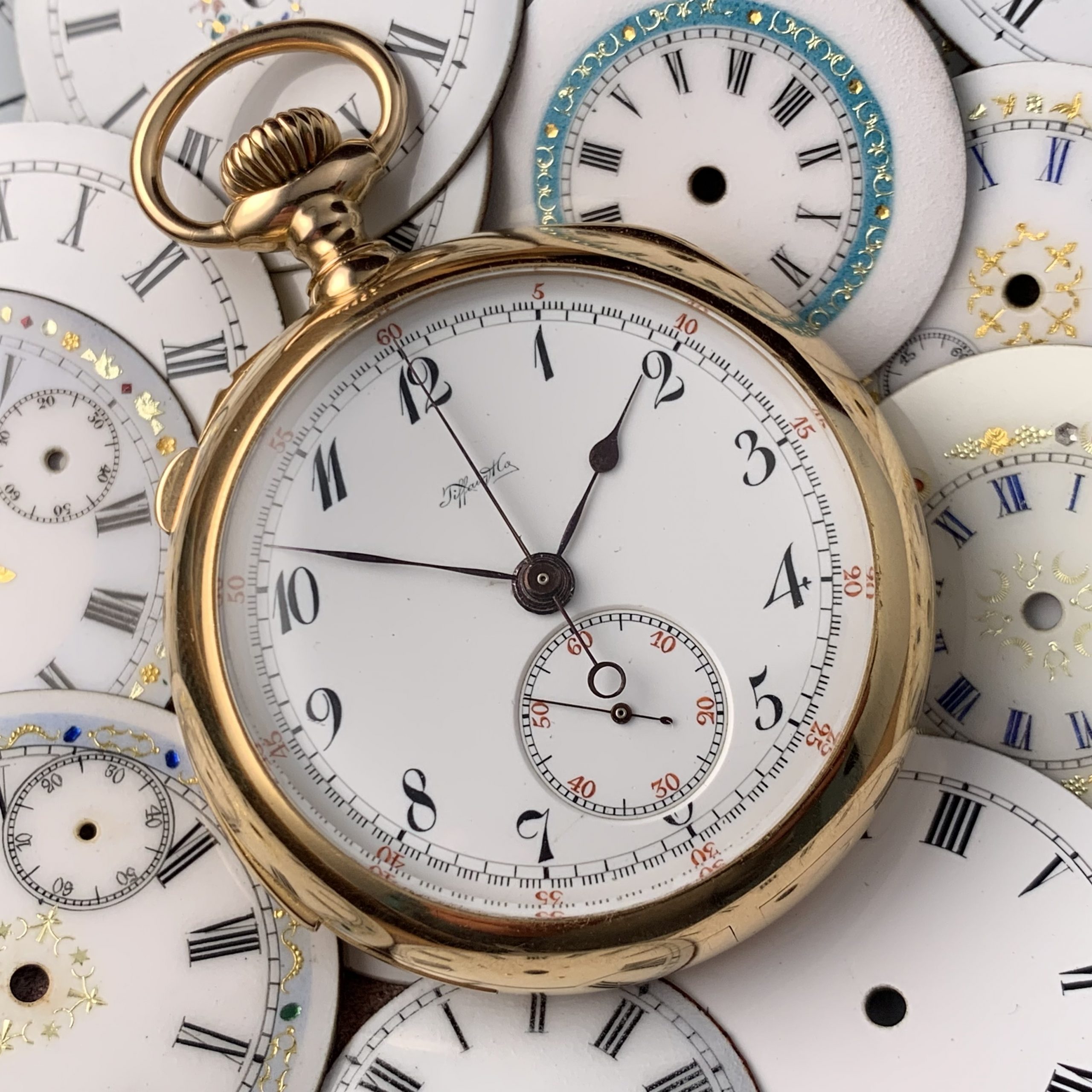 Tiffany and co online pocket watch